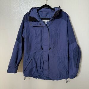 Women's Blue Ski & Snow Jacket vintage Y2K 90s
